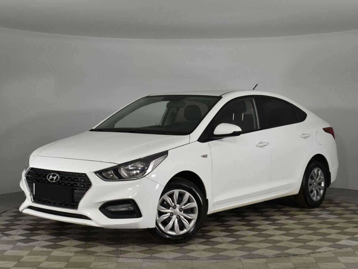Hyundai Solaris б/у, 2018, Механическая. Посмотреть фото
