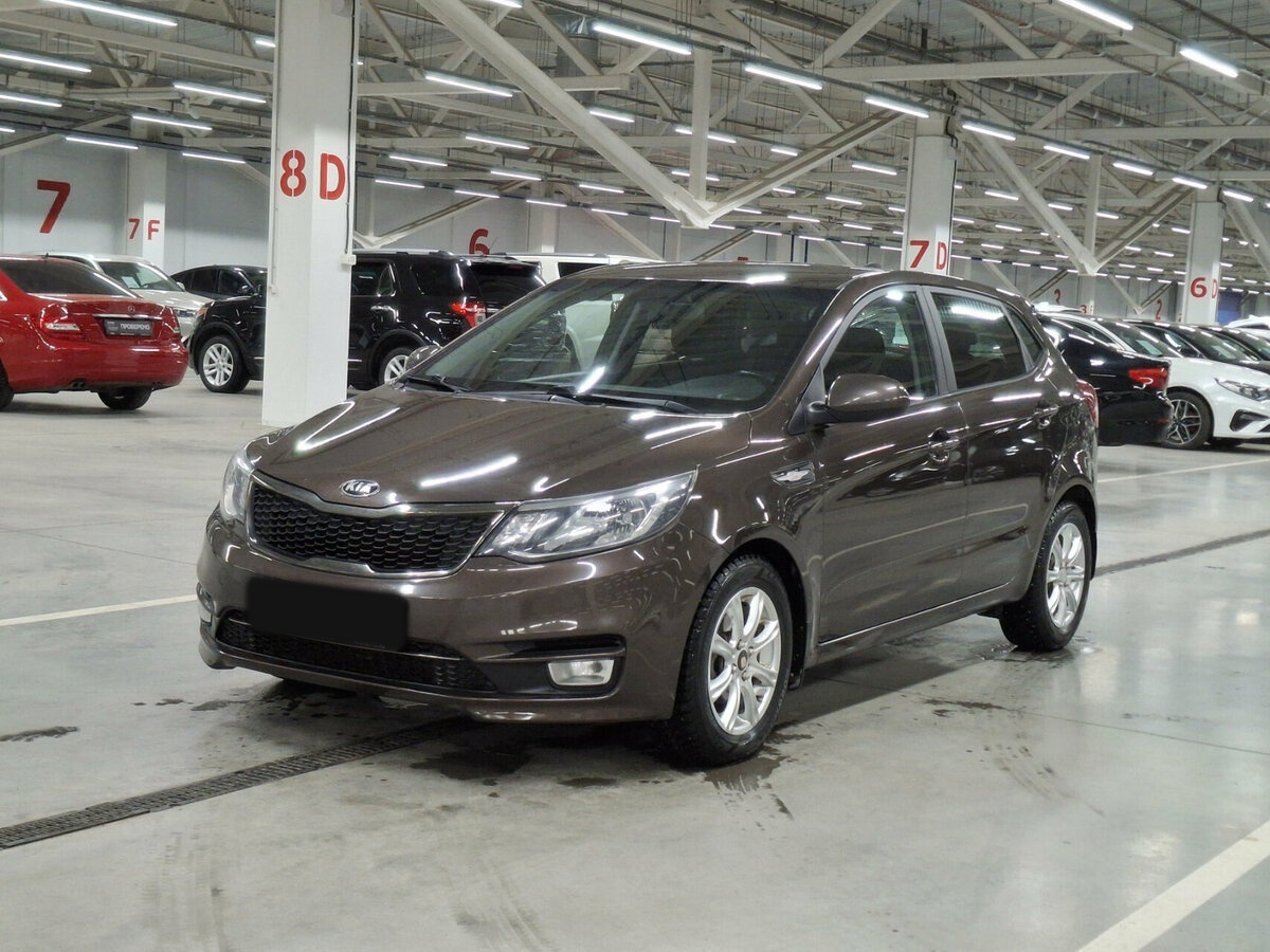 Kia Rio б/у, 2017, Механическая. Посмотреть фото