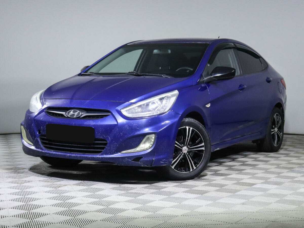 Hyundai Solaris б/у, 2013, Механическая. Посмотреть фото