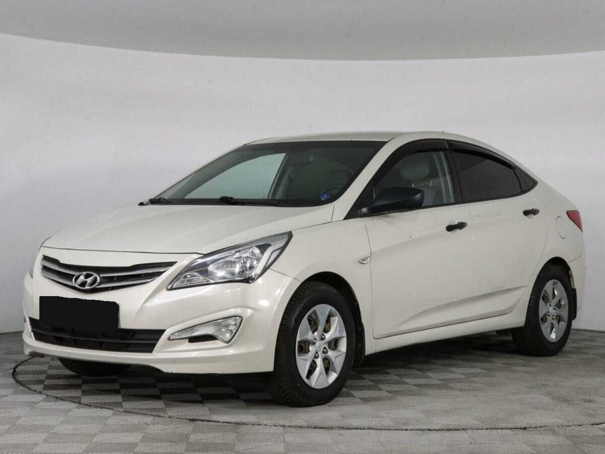 Hyundai Solaris б/у, 2015, Механическая. Фото: #0
