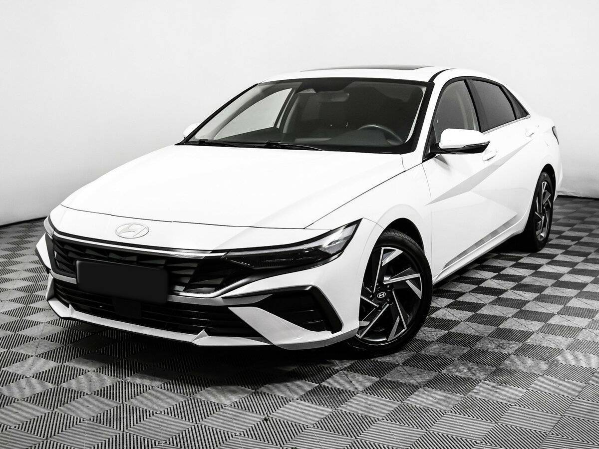 Hyundai Elantra б/у, 2023, Вариатор. Посмотреть фото
