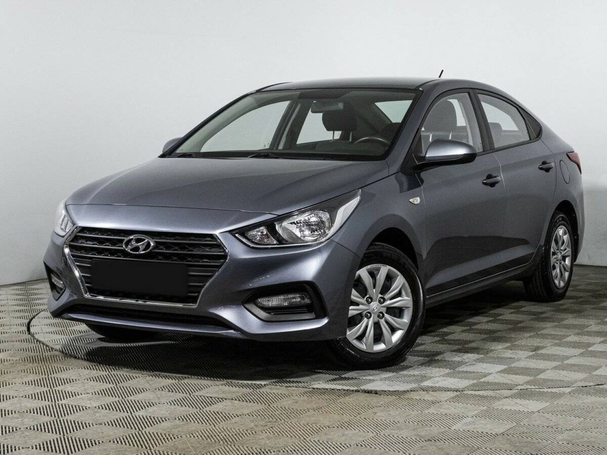 Hyundai Solaris б/у, 2017, Механическая. Посмотреть фото