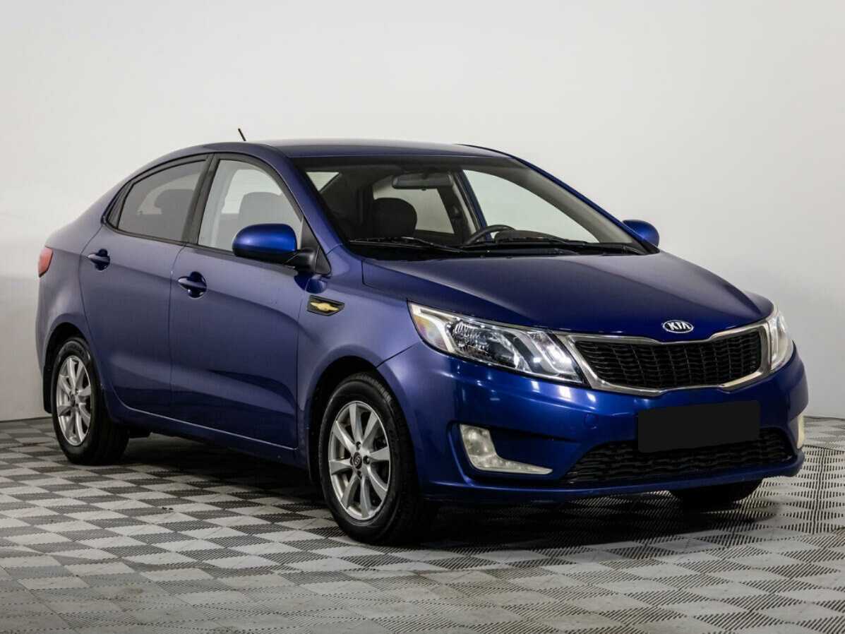 Kia Rio б/у, 2013, Механическая. Фото: #1