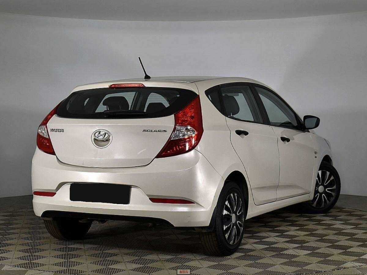 Hyundai Solaris б/у, 2014, Автоматическая. Фото: #1