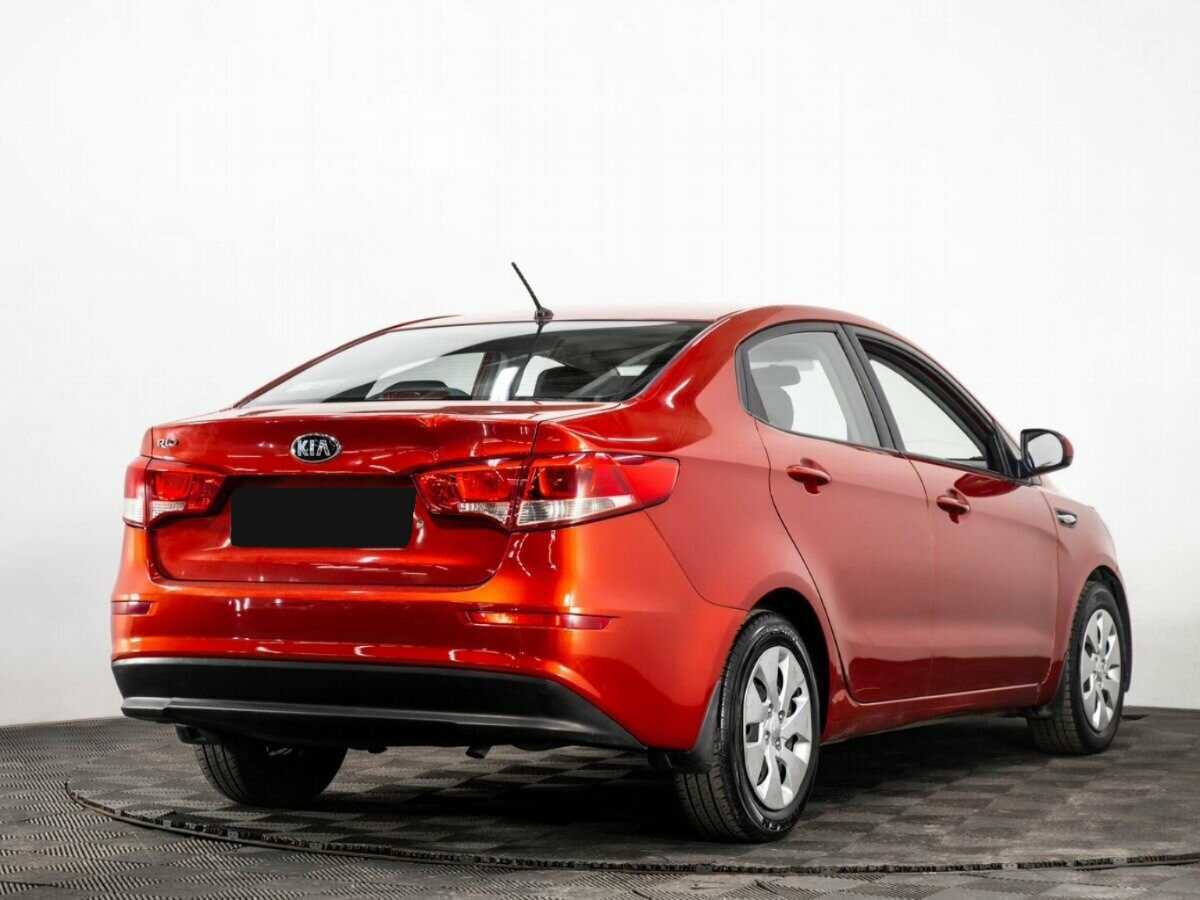 Kia Rio б/у, 2016, Механическая. Фото: #3