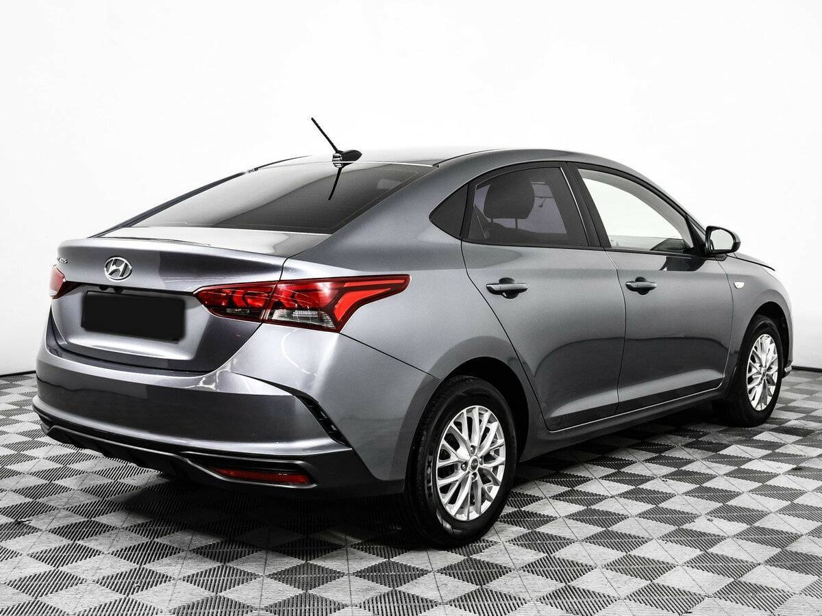 Hyundai Solaris б/у, 2021, Автоматическая. Фото: #4