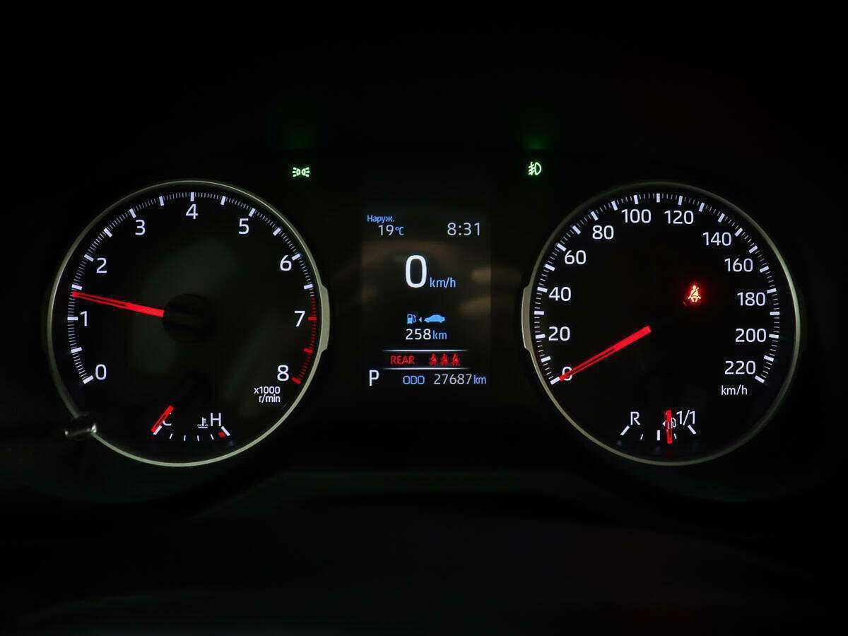 Toyota RAV4 б/у, 2019, Вариатор. Фото: #13