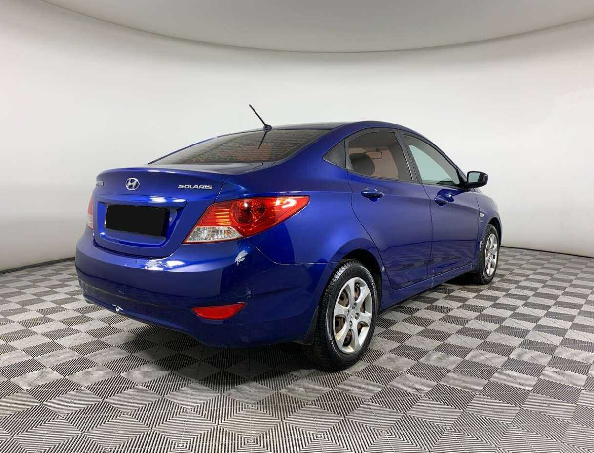 Hyundai Solaris б/у, 2013, Автоматическая. Фото: #4