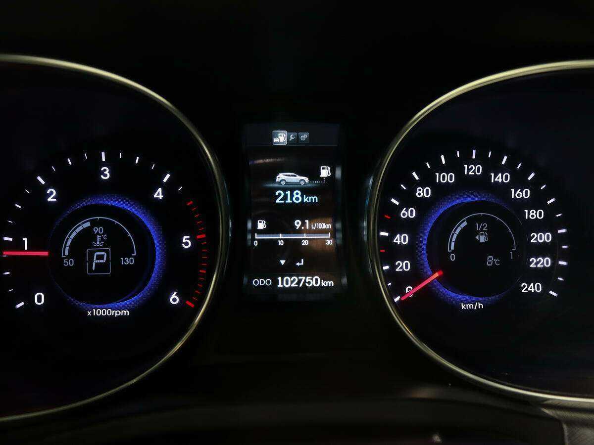 Хендай Санта Фе б/у, 2013, Автоматическая. Фото: #8