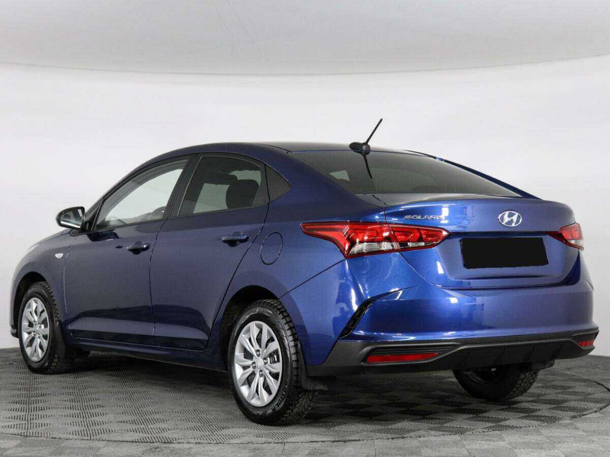 Hyundai Solaris б/у, 2021, Механическая. Фото: #6