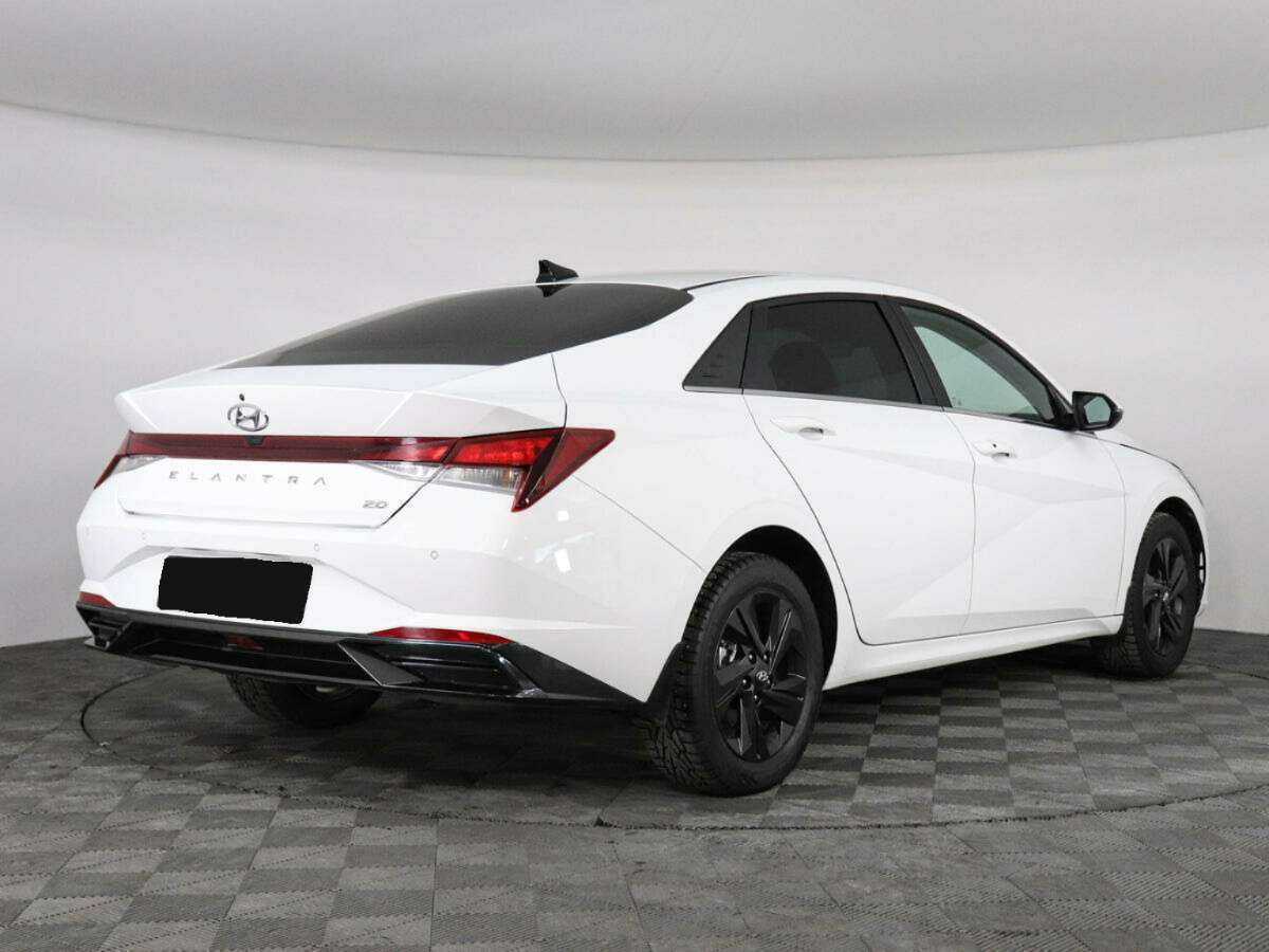 Hyundai Elantra б/у, 2021, Вариатор. Фото: #4