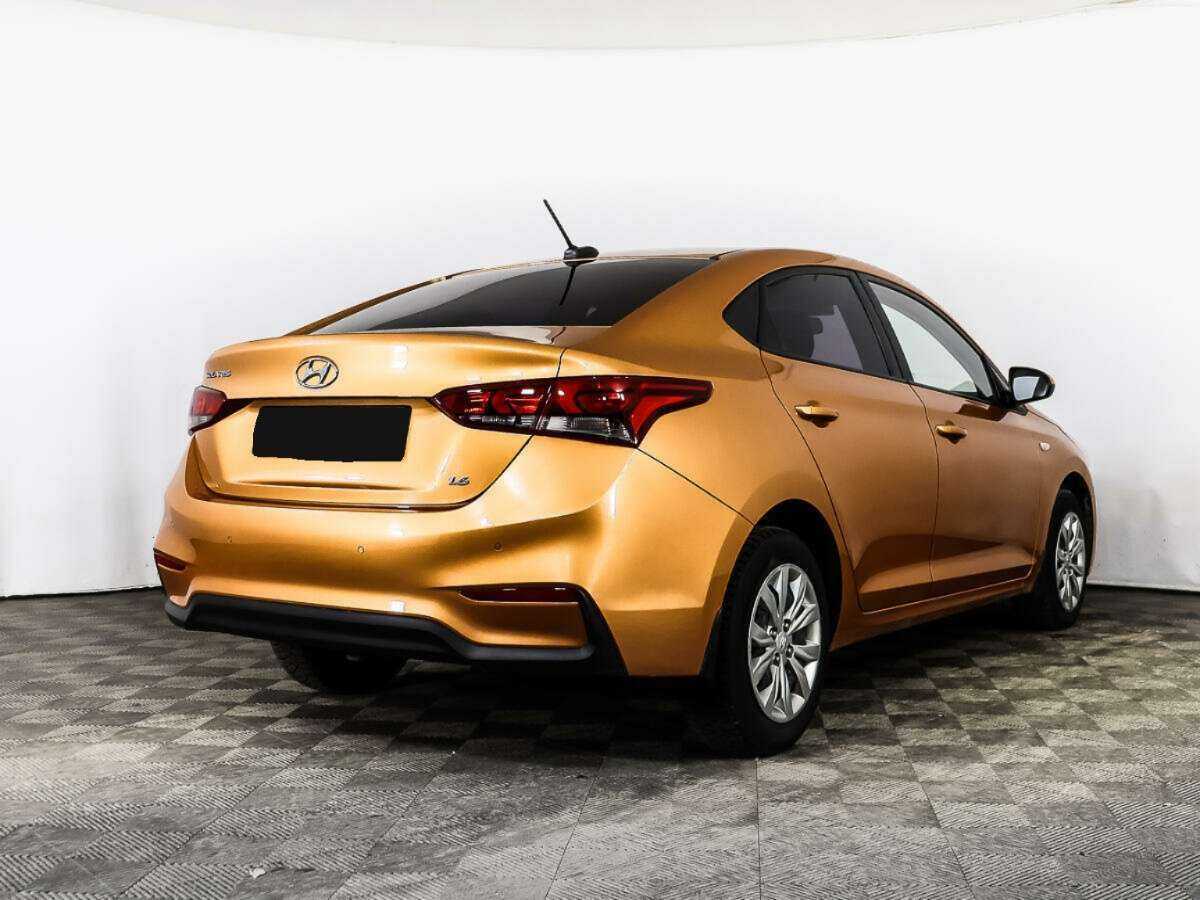 Hyundai Solaris б/у, 2017, Автоматическая. Фото: #3