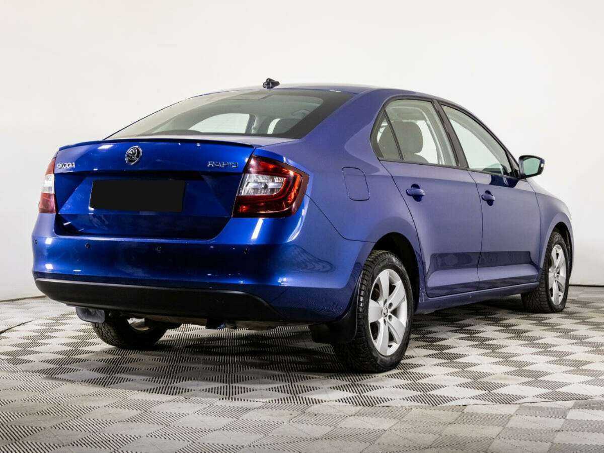 Шкода Рапид б/у, 2017, Роботизированная. Фото: #4