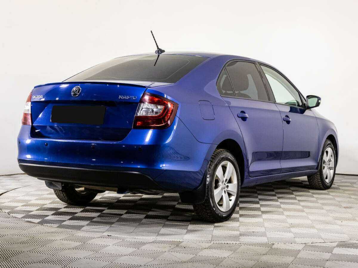 Шкода Рапид б/у, 2017, Роботизированная. Фото: #4