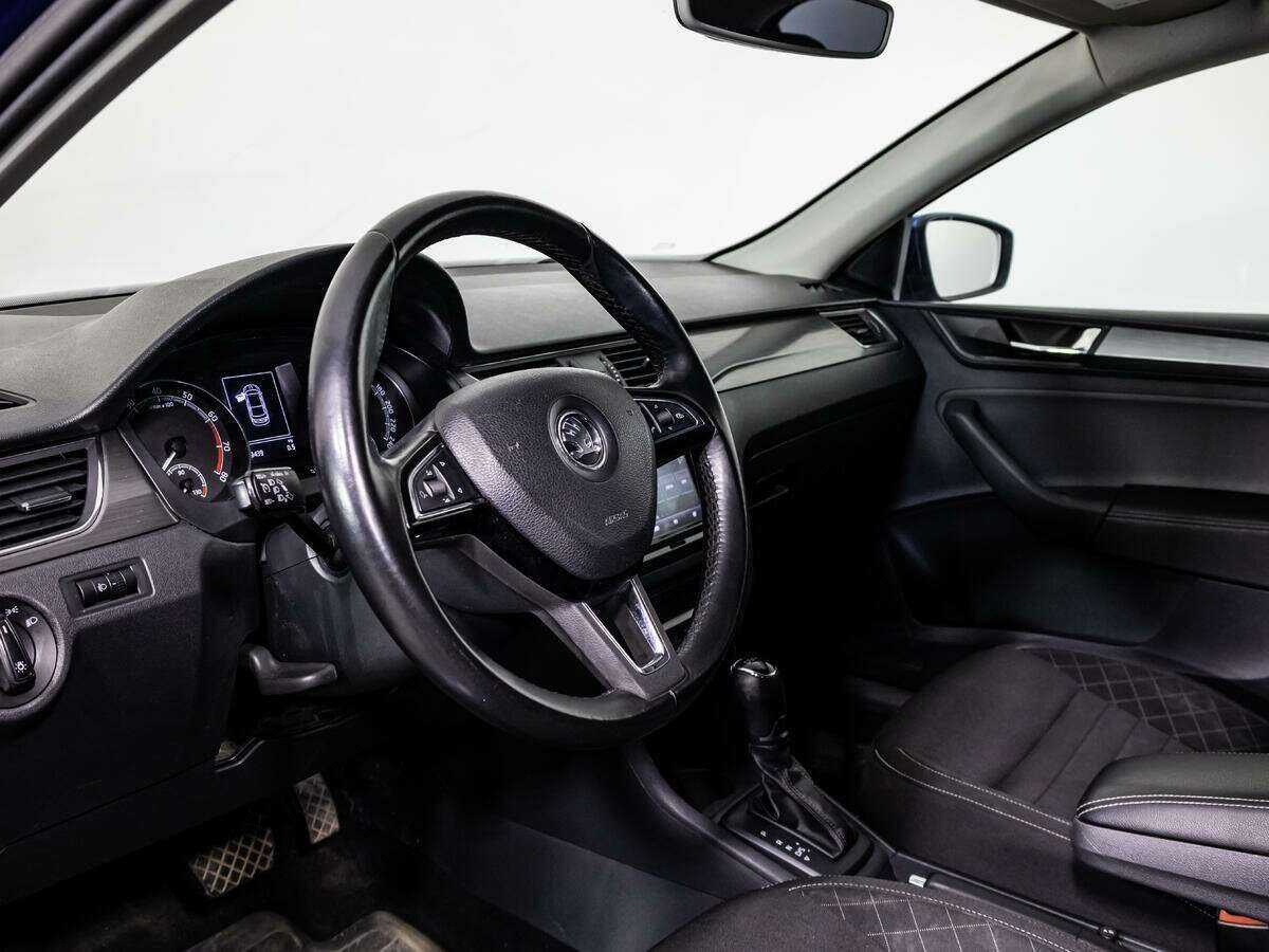 Шкода Рапид б/у, 2017, Роботизированная. Фото: #10