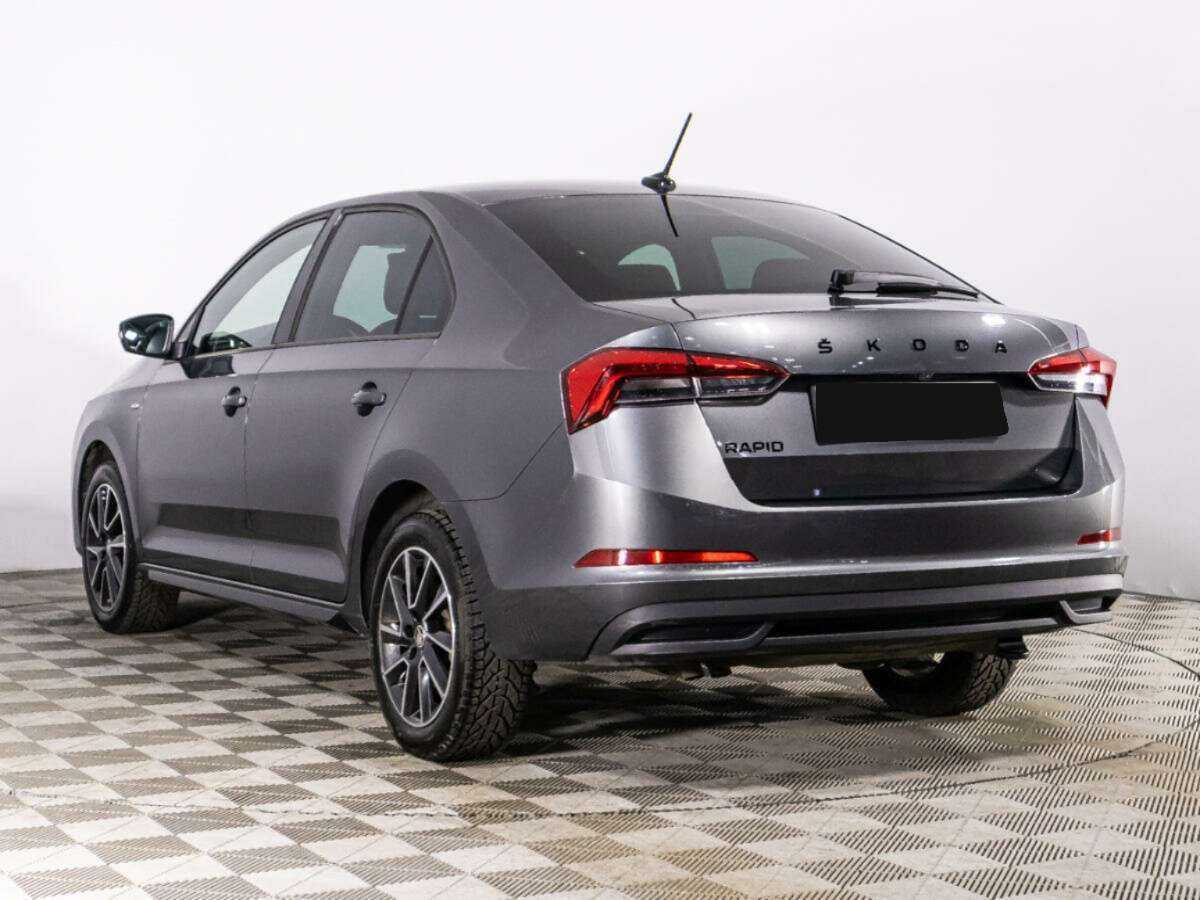 Шкода Рапид б/у, 2021, Роботизированная. Фото: #6