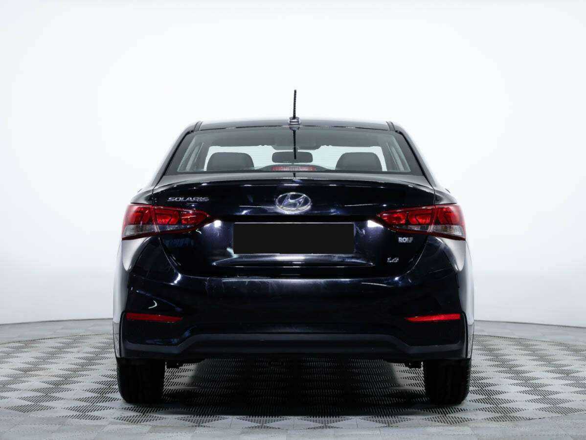 Hyundai Solaris б/у, 2018, Механическая. Фото: #4