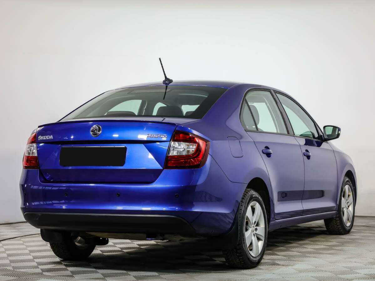 Skoda Rapid б/у, 2017, Роботизированная. Фото: #3