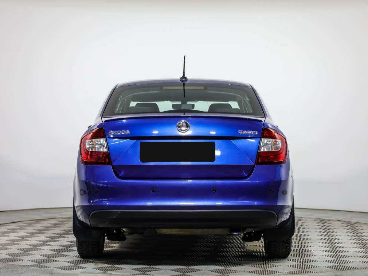Skoda Rapid б/у, 2017, Роботизированная. Фото: #4
