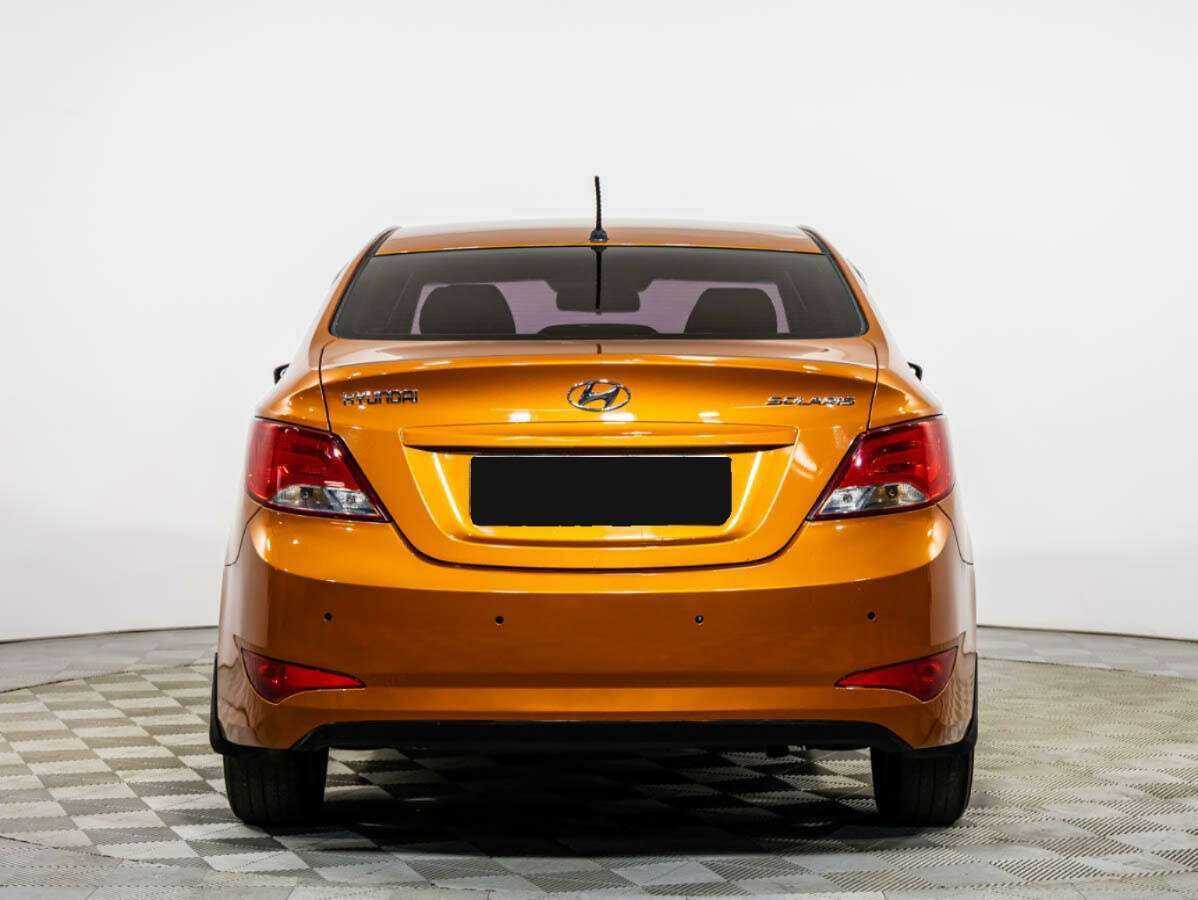 Hyundai Solaris б/у, 2014, Автоматическая. Фото: #4