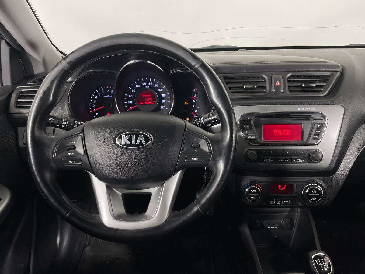 Kia Rio б/у, 2014, Механическая. Фото: #9