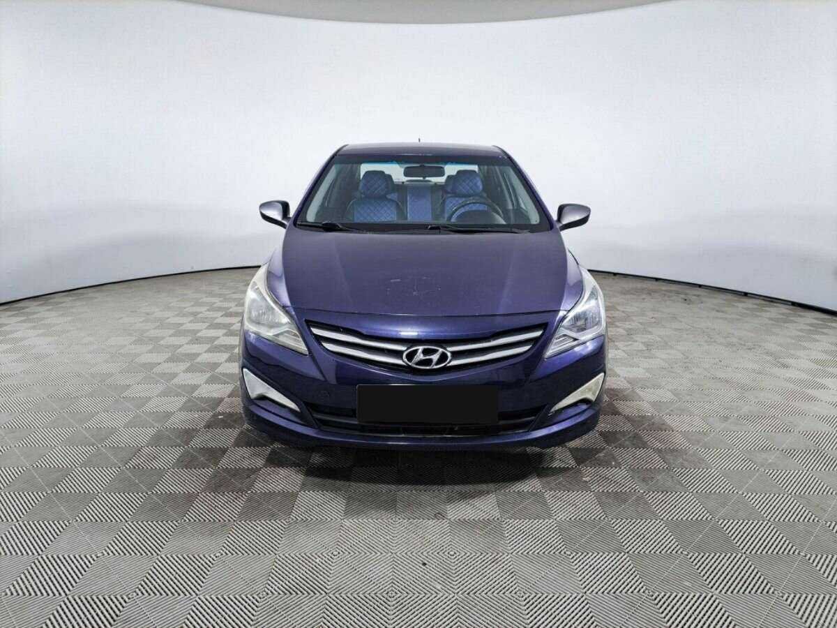 Hyundai Solaris б/у, 2014, Механическая. Фото: #1