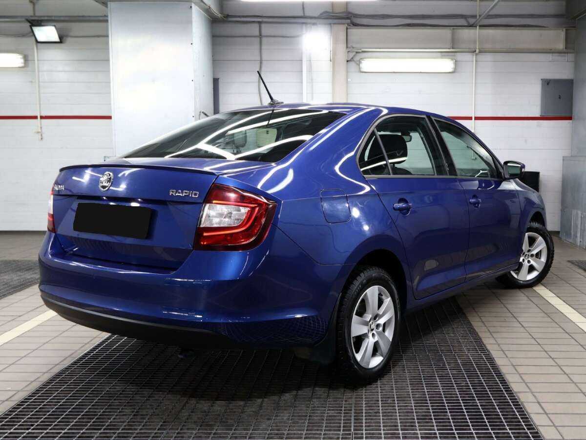 Skoda Rapid б/у, 2018, Роботизированная. Фото: #1