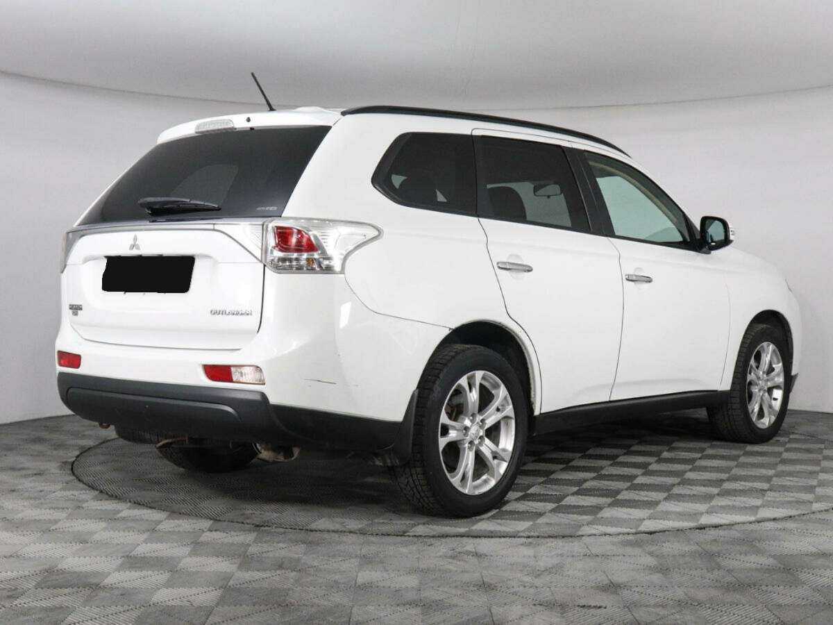 Mitsubishi Outlander б/у, 2012, Вариатор. Фото: #4