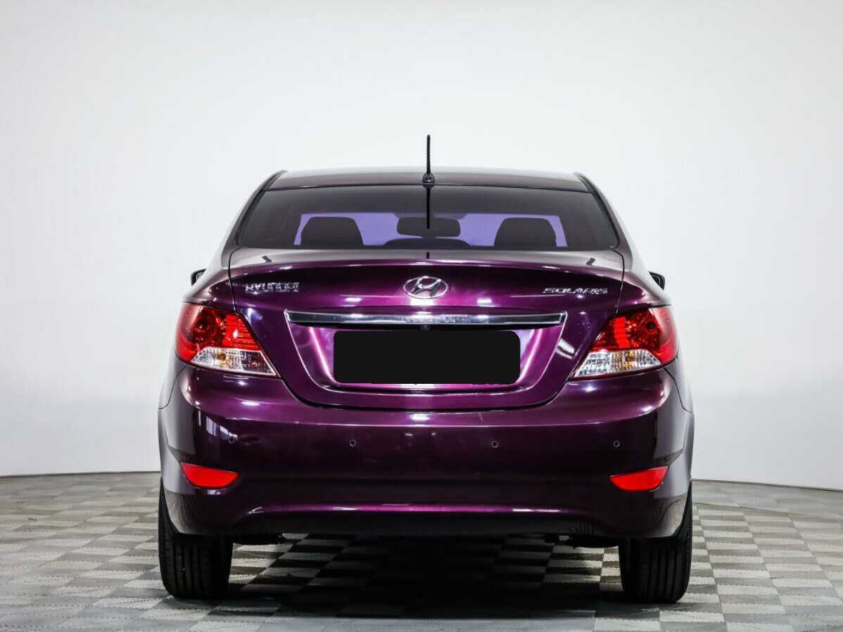 Hyundai Solaris б/у, 2012, Автоматическая. Фото: #4