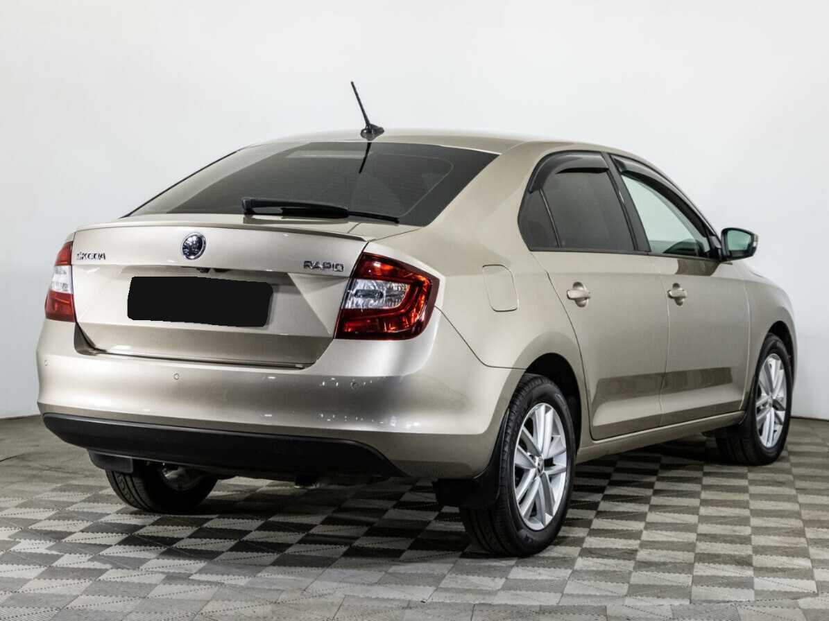 Шкода Рапид б/у, 2019, Роботизированная. Фото: #3