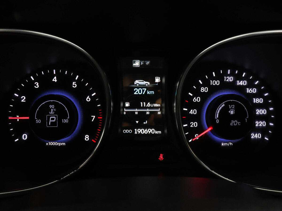 Hyundai Santa Fe б/у, 2013, Автоматическая. Фото: #10