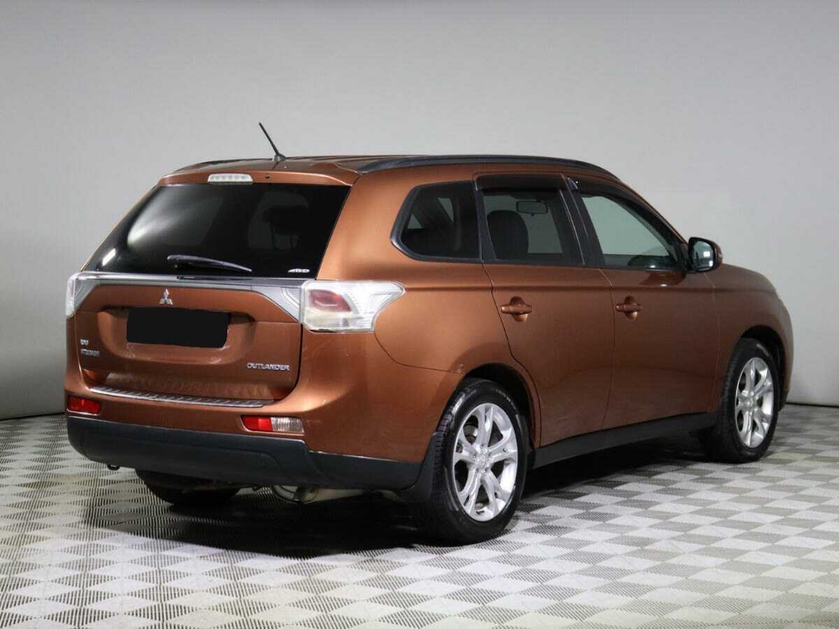 Mitsubishi Outlander б/у, 2012, Вариатор. Фото: #4