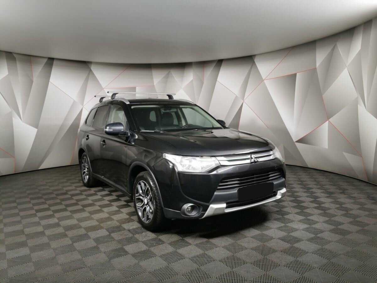 Mitsubishi Outlander б/у, 2014, Вариатор. Фото: #2