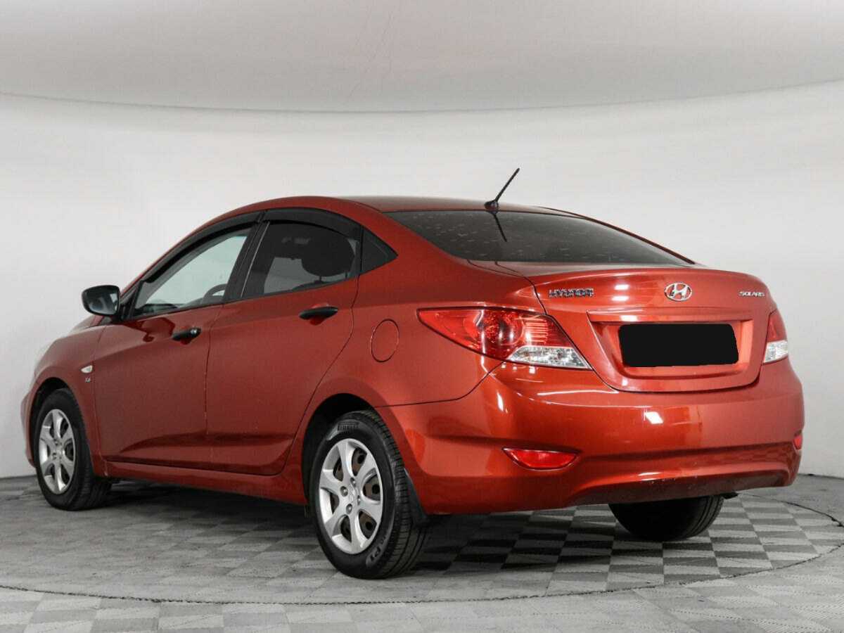 Hyundai Solaris б/у, 2013, Автоматическая. Фото: #3