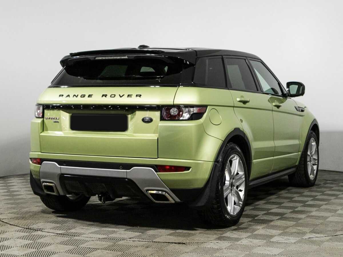Land Rover Range Rover Evoque б/у, 2012, Автоматическая. Фото: #4