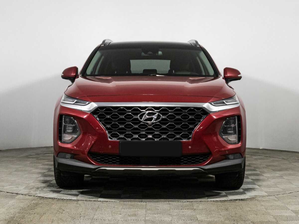 Hyundai Santa Fe б/у, 2019, Автоматическая. Фото: #1