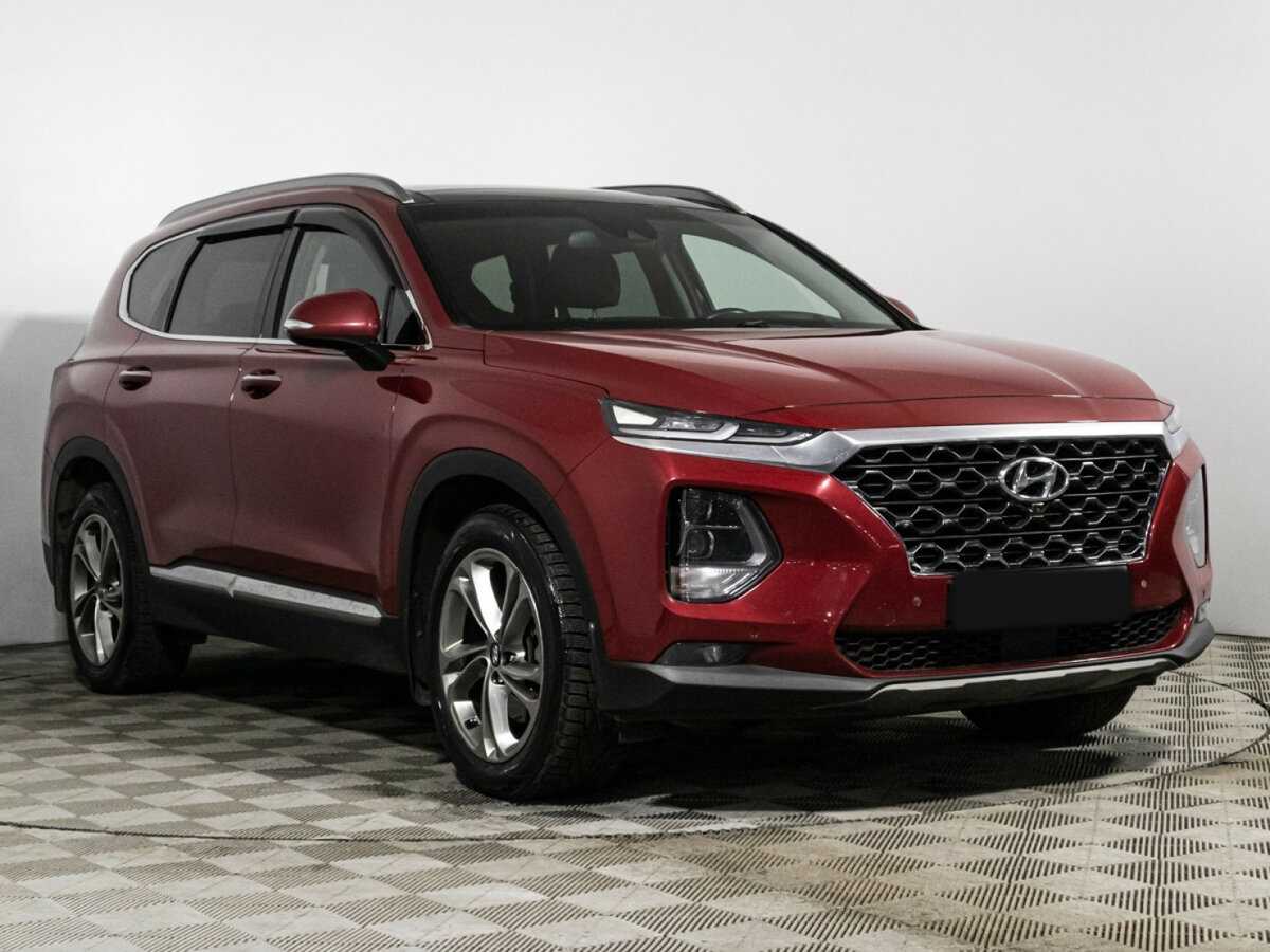 Hyundai Santa Fe б/у, 2019, Автоматическая. Фото: #2
