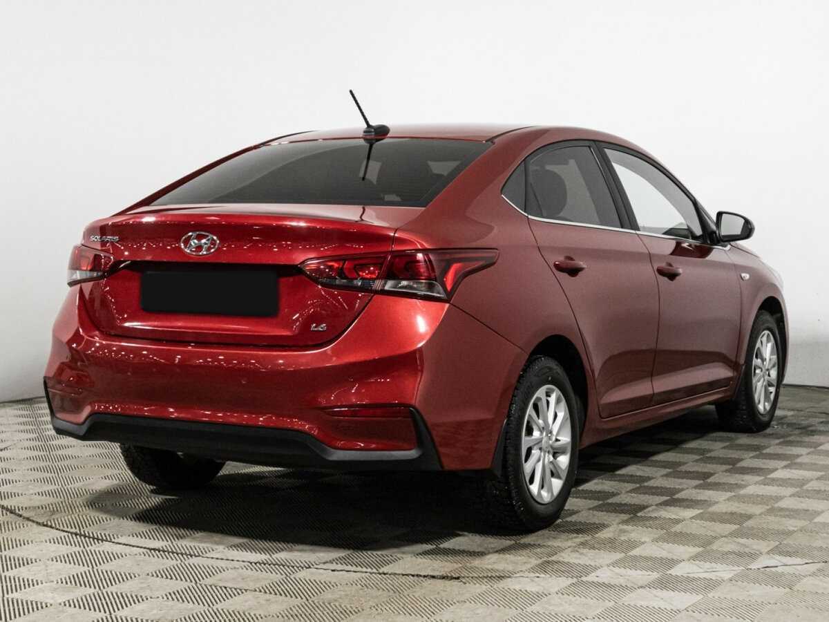 Хендай Солярис б/у, 2017, Автоматическая. Фото: #4