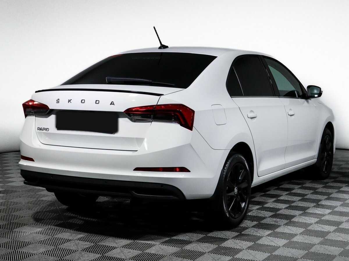Шкода Рапид б/у, 2022, Автоматическая. Фото: #4