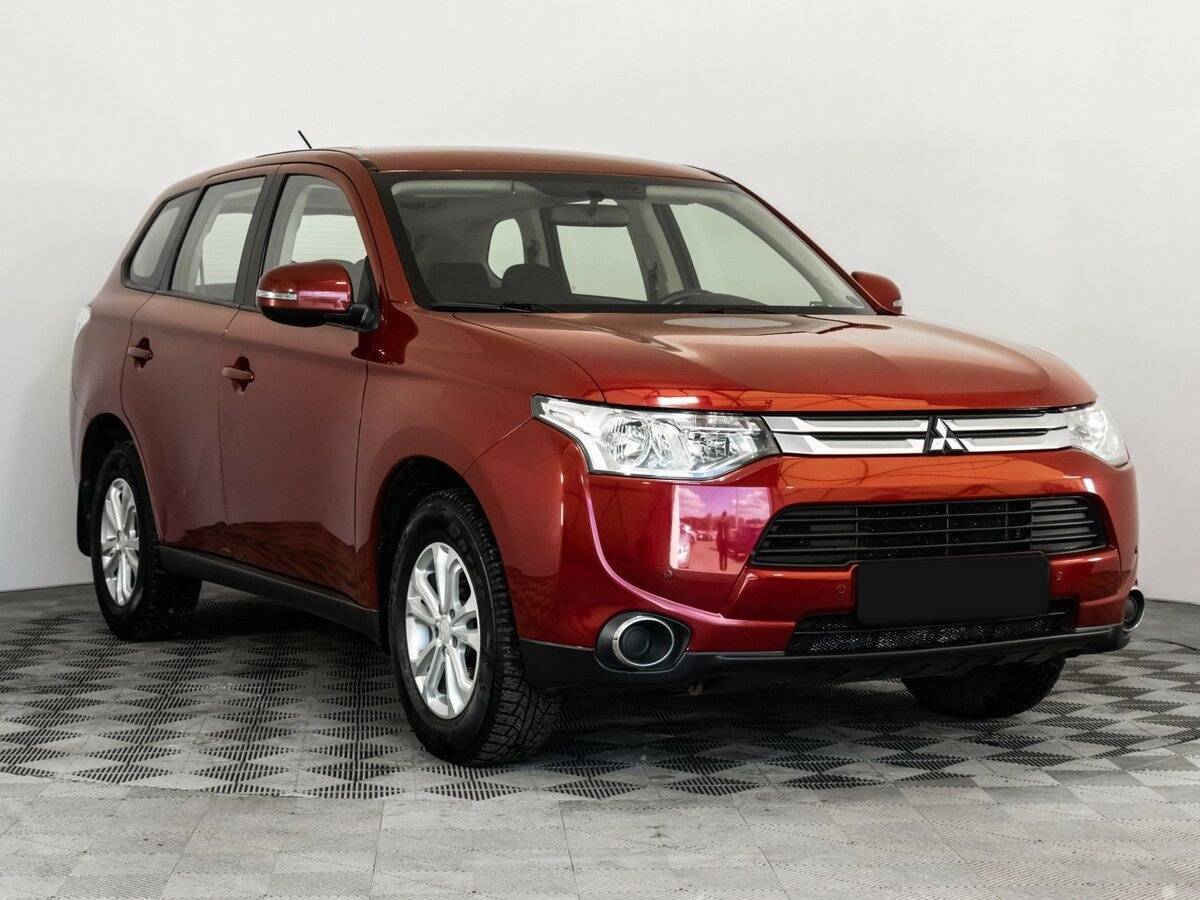 Mitsubishi Outlander б/у, 2014, Вариатор. Фото: #2