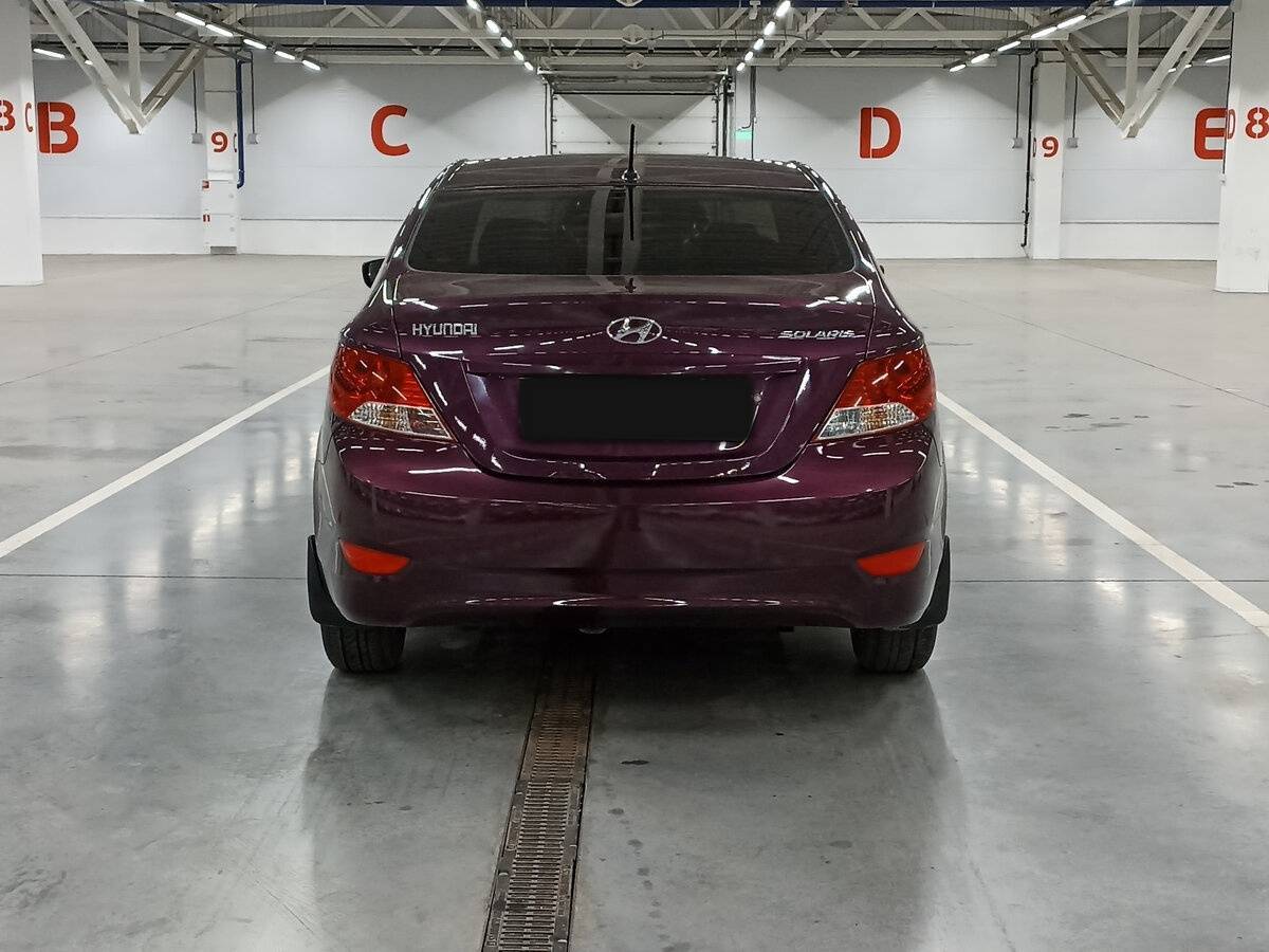 Hyundai Solaris б/у, 2013, Механическая. Фото: #5