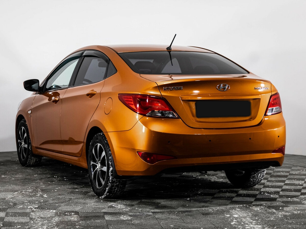 Hyundai Solaris б/у, 2014, Автоматическая. Фото: #5